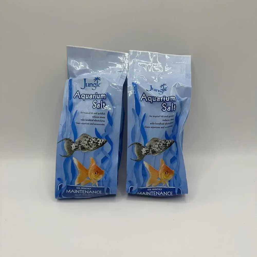 Aquarium Salt 2 Pounds Essential for Tropical Fish Health & Water Conditioning
